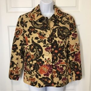 🛍️ SALE! ATL Studio Sz 12P Fall Floral Jacket